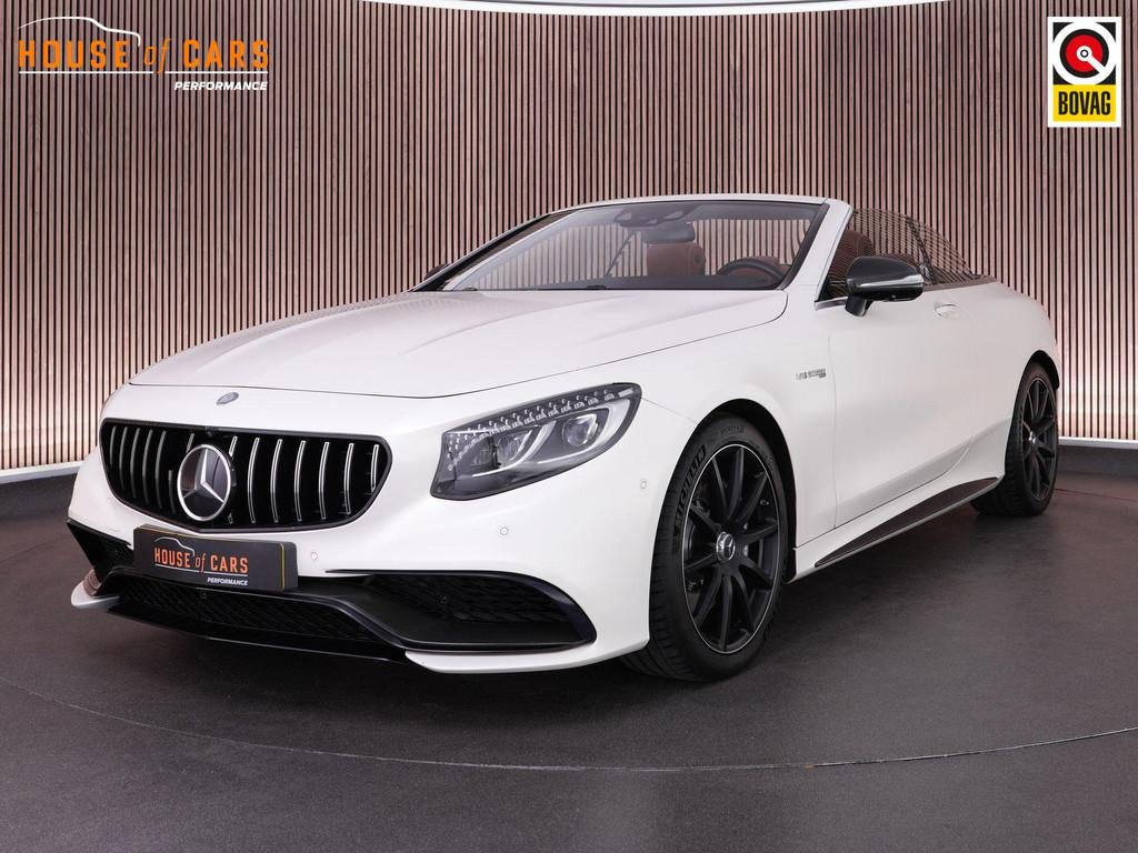 Mercedes-Benz S-klasse S63 AMG Cabrio 585pk 4Matic |dealer o, Automaat, 5461 cc, Cabriolet, 4 stoelen