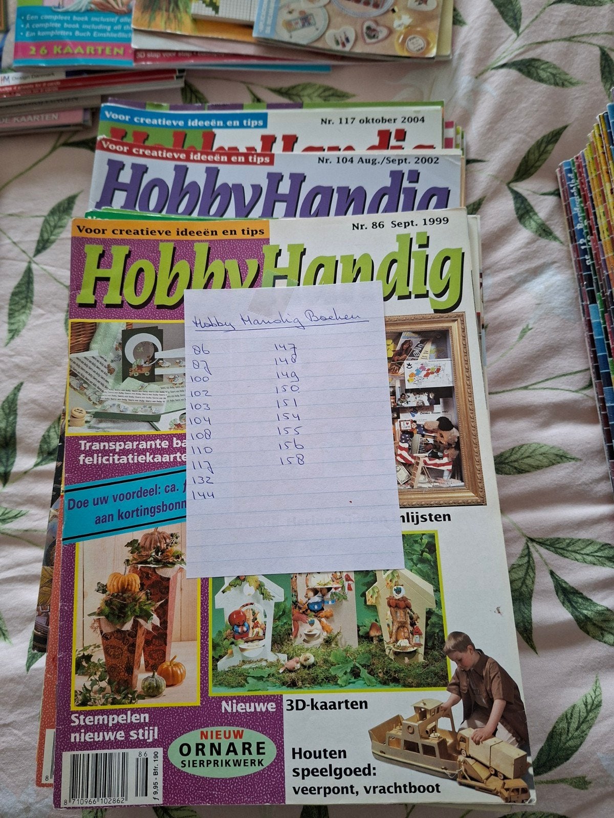 Hobby Handig Tijdschriften - Diverse Nummers, Ophalen of Verzenden