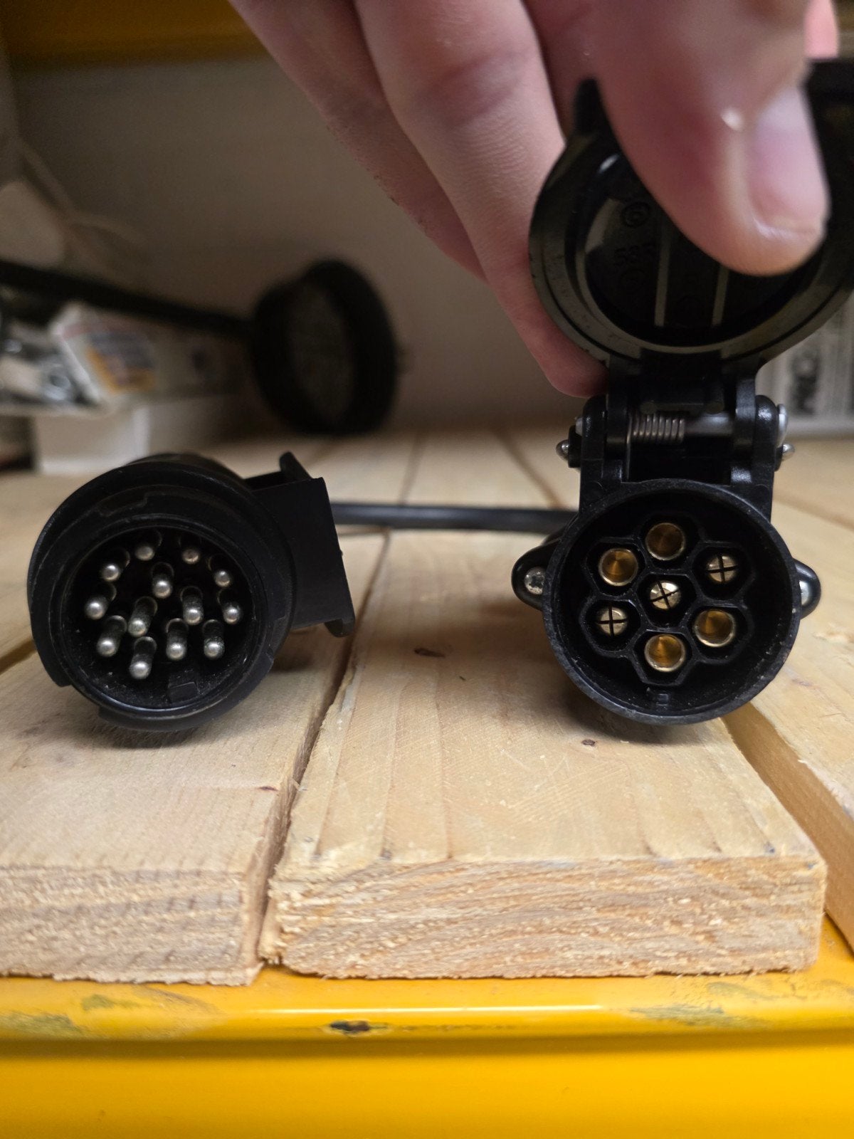 Auto stekker aanhanger adapter 13 naar 7 polig, Ophalen of Verzenden