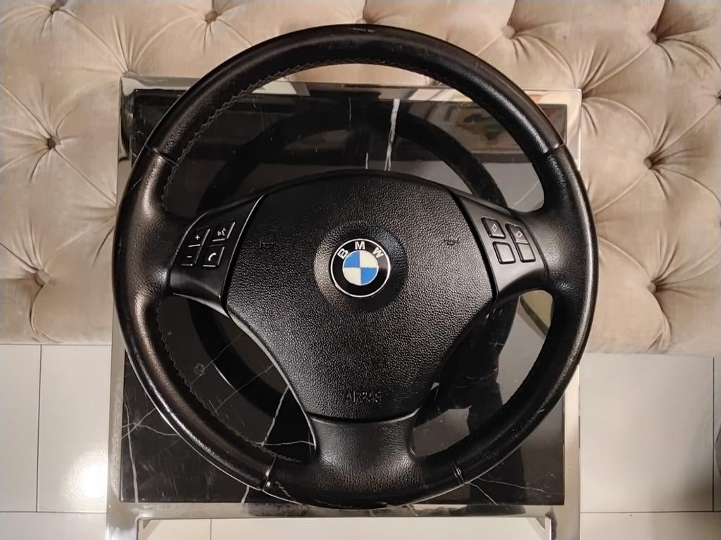 Multifunctioneel BMW E90 stuur (met knoppen en airbag), Auto-onderdelen, Ophalen, Gebruikt, BMW