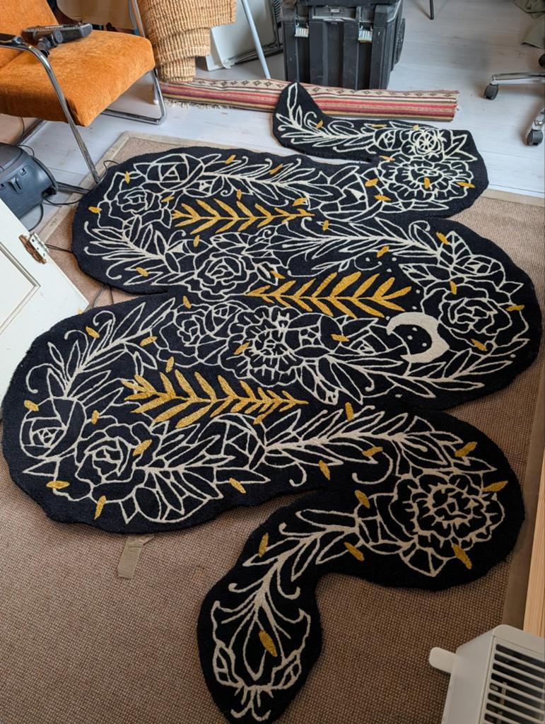 Ikea PS kleed slang, Huis en Inrichting, Stoffering | Tapijten en Kleden, Ophalen, 150 tot 200 cm, 200 cm of meer, Zo goed als nieuw