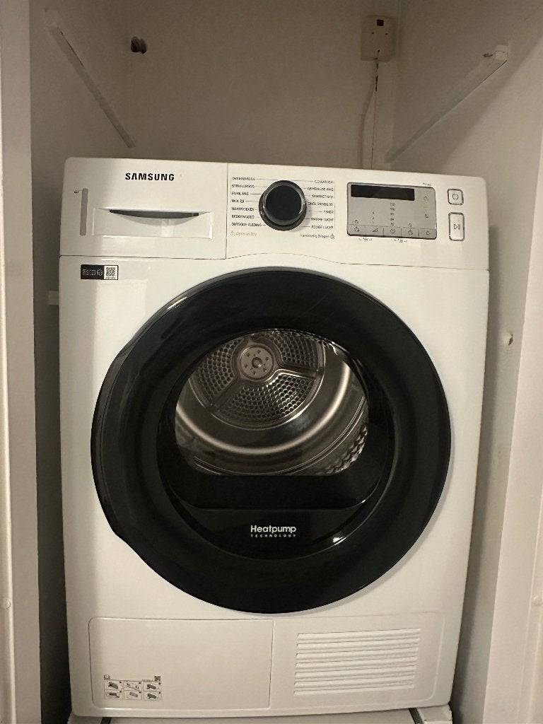 Samsung droger, Ophalen, 6 tot 8 kg, Luchtafvoer, Bovenlader