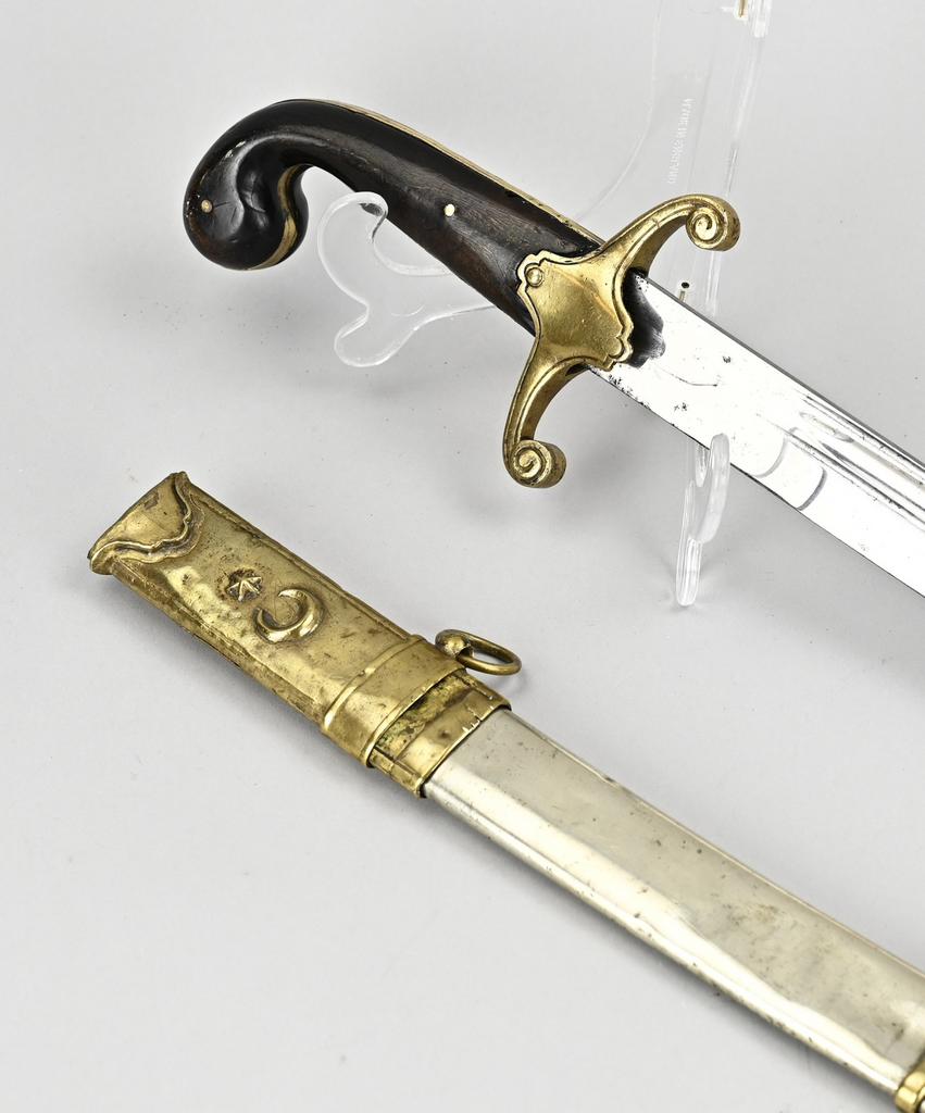 Ottomaanse shamshir zwaard sabel 19e eeuws, Ophalen of Verzenden, Landmacht, Zwaard of Sabel