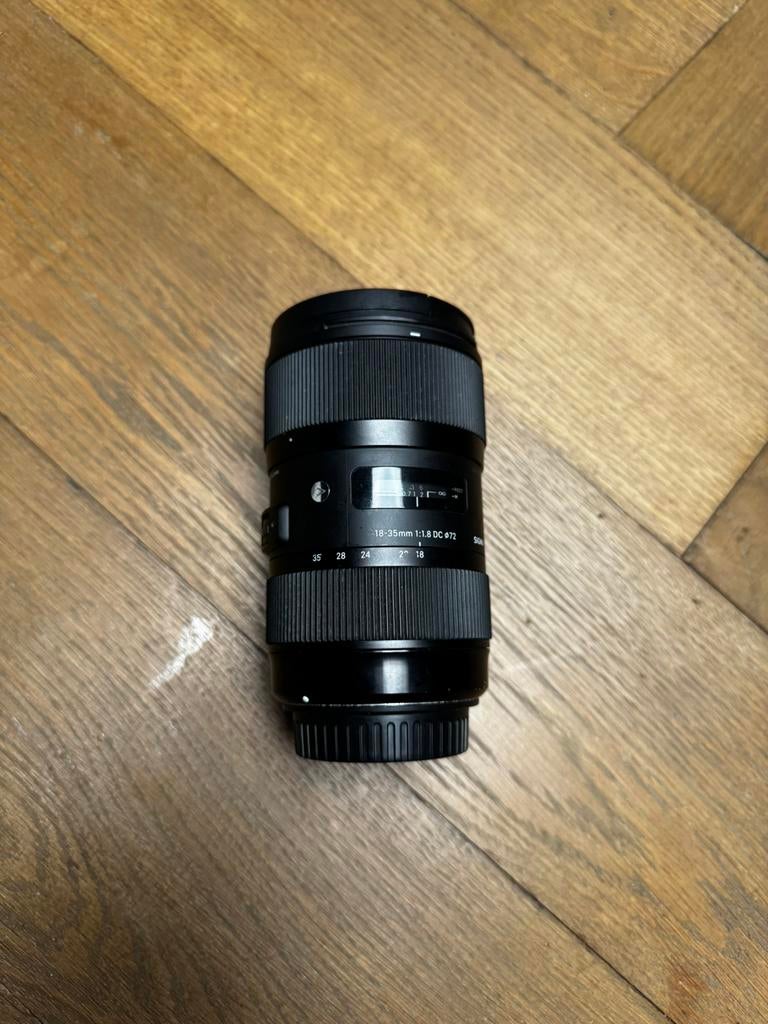 Sigma 18-35 EF, Audio, Tv en Foto, Fotografie | Lenzen en Objectieven, Ophalen of Verzenden, Zo goed als nieuw