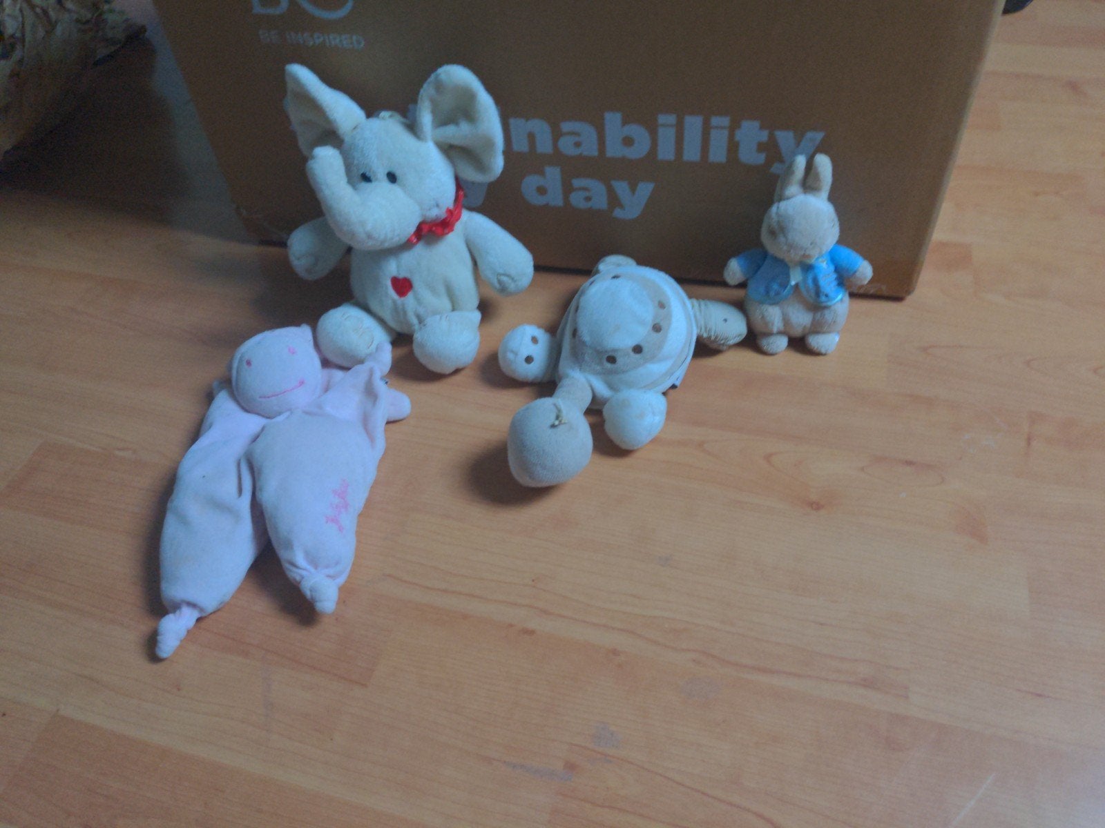 Leuke verzameling geboorte knuffels, Ophalen of Verzenden, Zo goed als nieuw, Poppenhuis