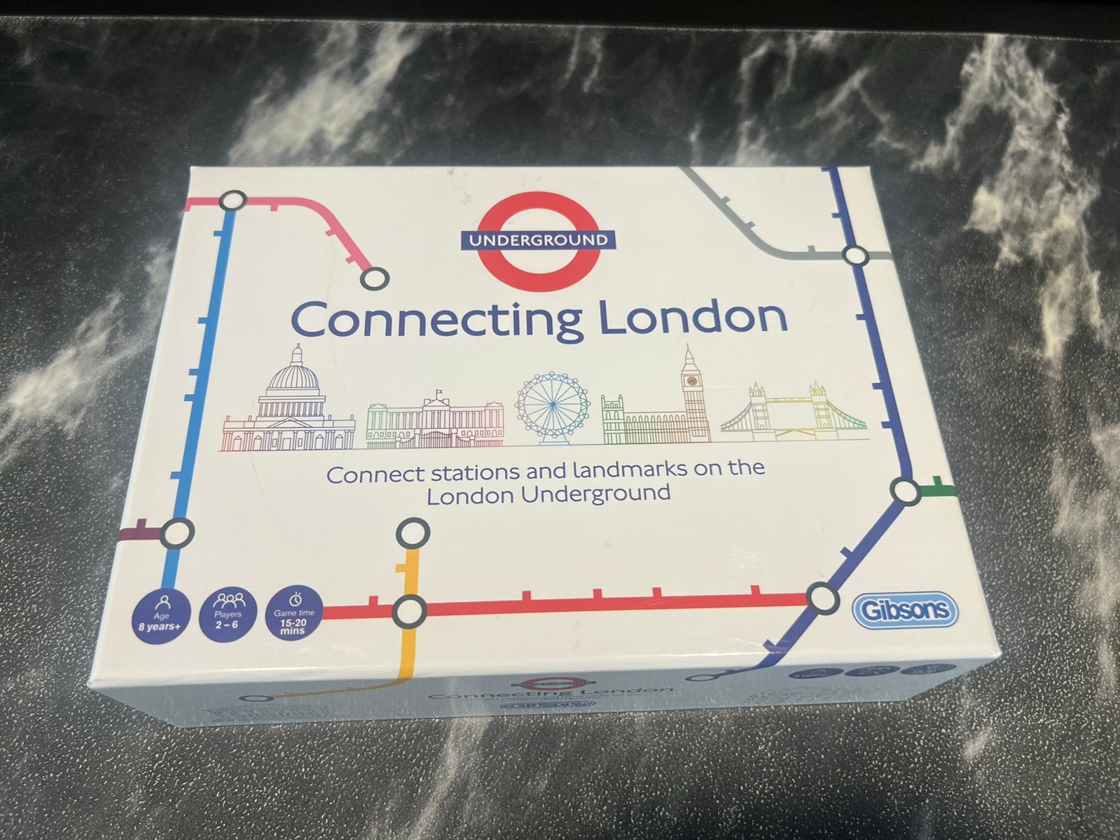 Gibsons Connecting London bordspel nieuw, Ophalen of Verzenden, 500 t/m 1500 stukjes, Zo goed als nieuw