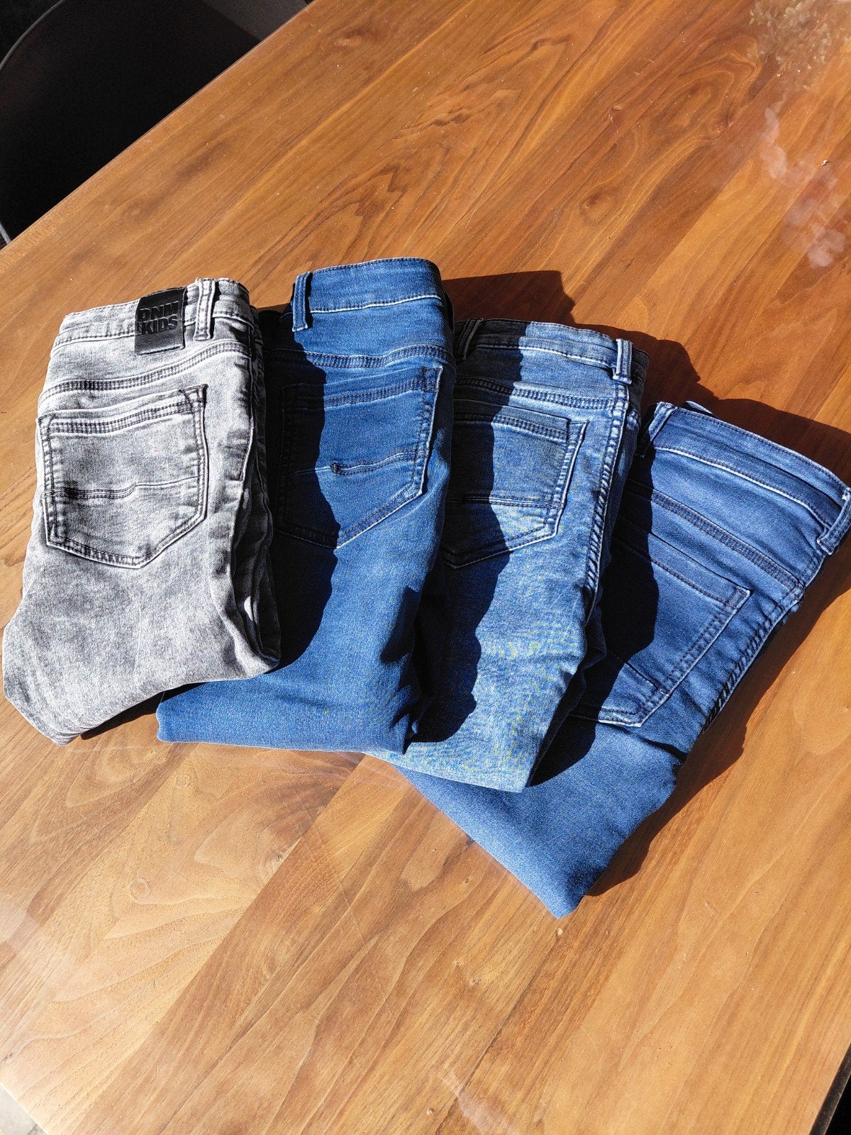 8 Skinny spijkerbroeken mt 152( jongens, Broek, Terstal, Ophalen of Verzenden, Zo goed als nieuw