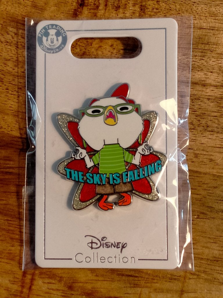 Chicken Little the sky is falling Disney Trading pin, Ophalen of Verzenden, Zo goed als nieuw