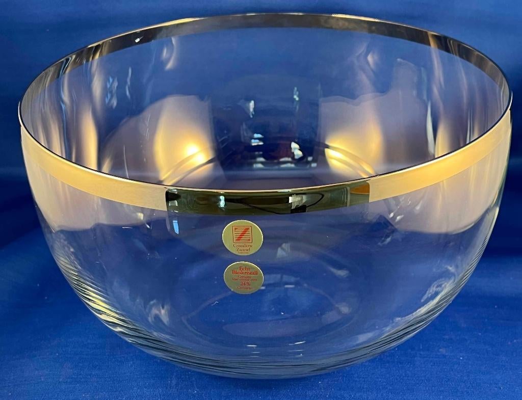 Dun kristallen fruit- of bowlschaal van Zwiesel, Ophalen of Verzenden