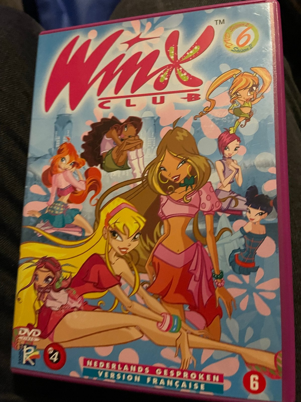 Winx Club DVD Seizoen 2 Deel 6 - Nederlands Gesproken, Europees, Gebruikt, Animatie, Alle leeftijden