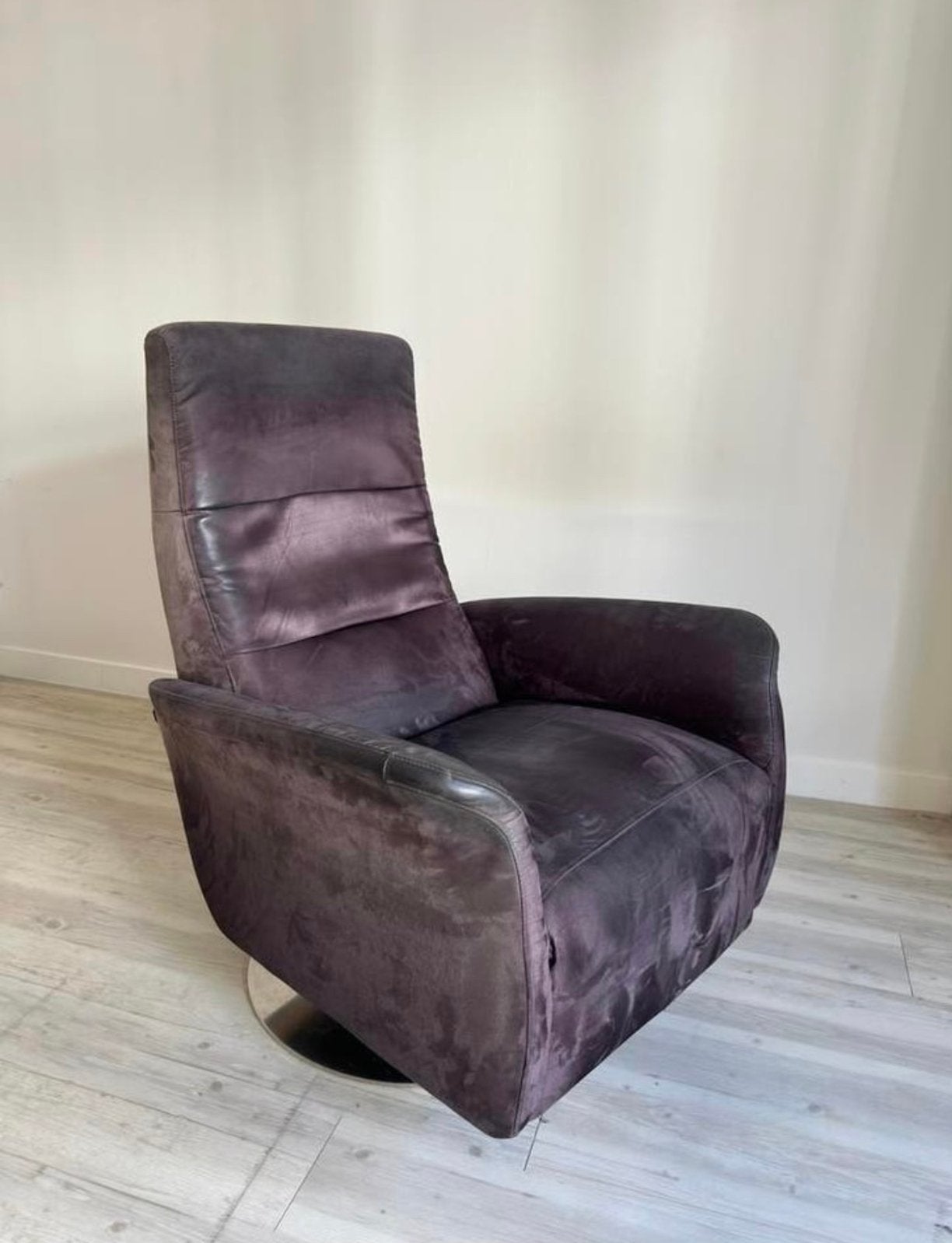 Hjort Knudsen draaifauteuil, Huis en Inrichting, Fauteuils, Ophalen, Overige materialen, Gebruikt, 75 tot 100 cm