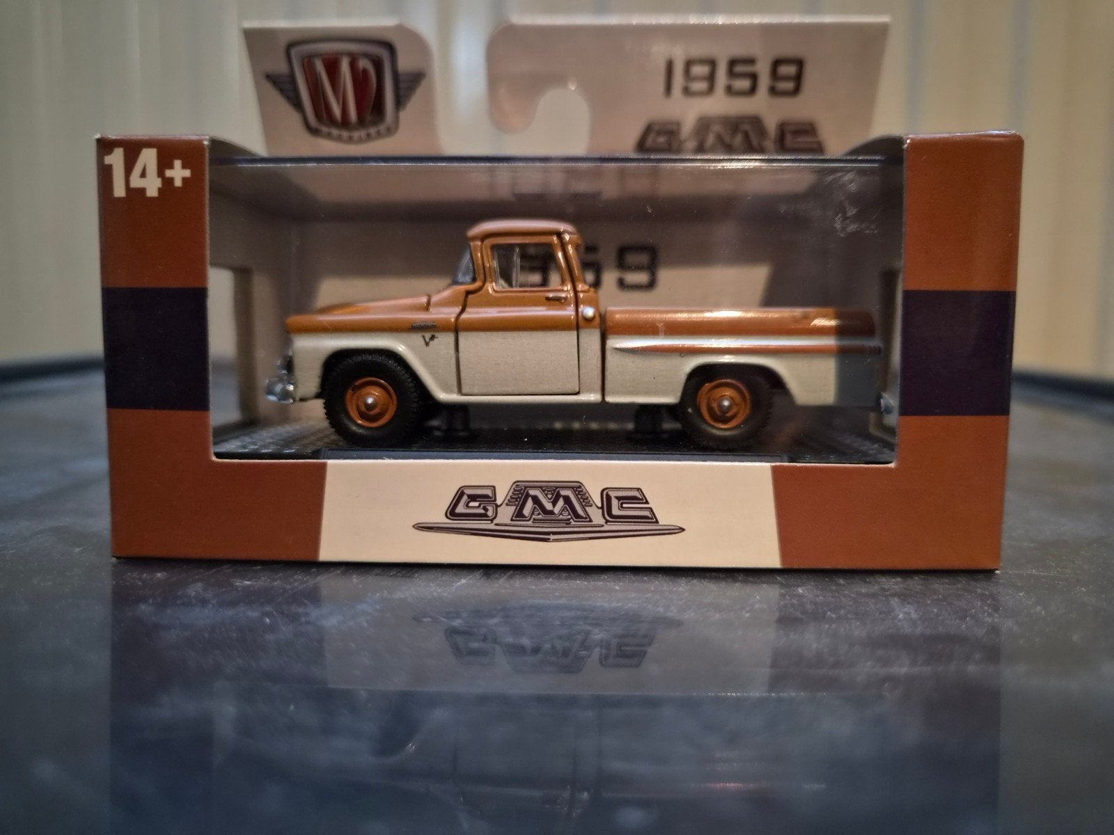 M2 Machines 1959 GMC Fleetside 1:64, Ophalen of Verzenden, Nieuw, Auto