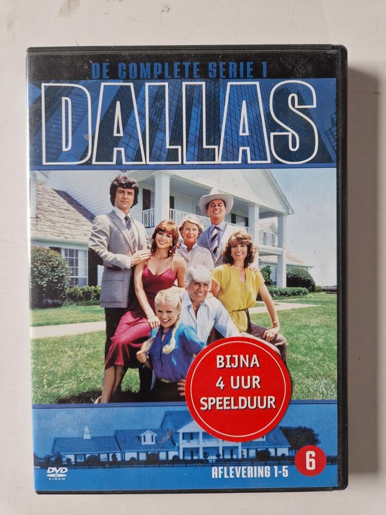 Dallas - De Complete Serie 1 DVD (Aflevering 1-5), Vanaf 6 jaar, Ophalen of Verzenden, Gebruikt, Drama