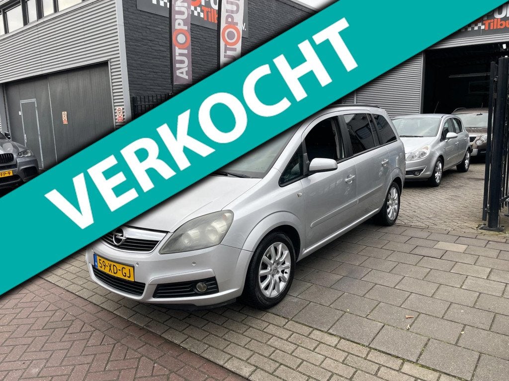 Opel Zafira 1.8 Temptation 7Persoons Airco PDC NAP APK 1 Jaa, Auto's, Opel, Gebruikt, Metallic lak, 4 cilinders, Origineel Nederlands