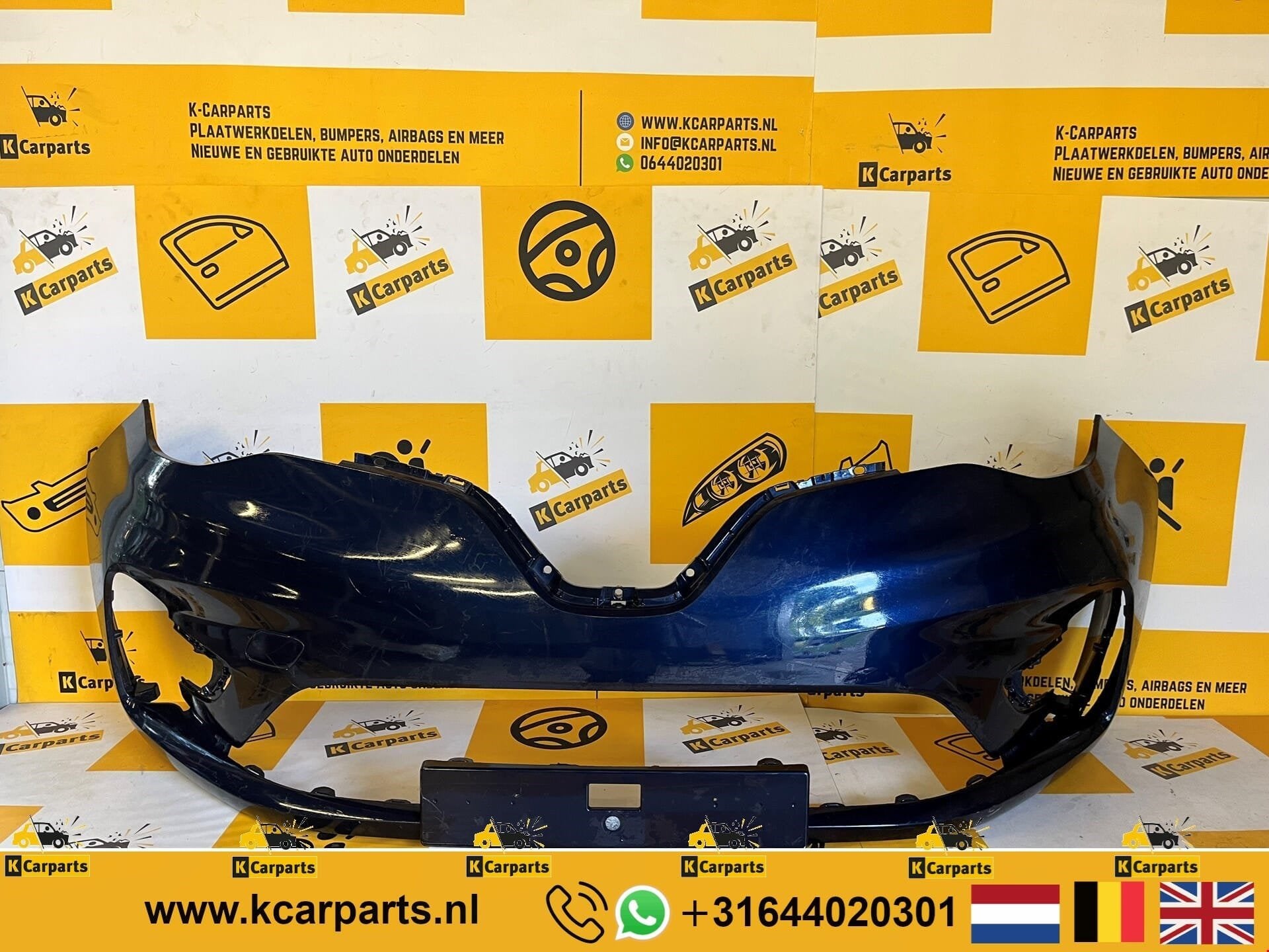 Voorbumper RENAULT ZOE Origineel bumper PDC 2217036X Bumper, Info@fabrikant.eu, Ophalen of Verzenden, Bumper, Fabrikant BV
