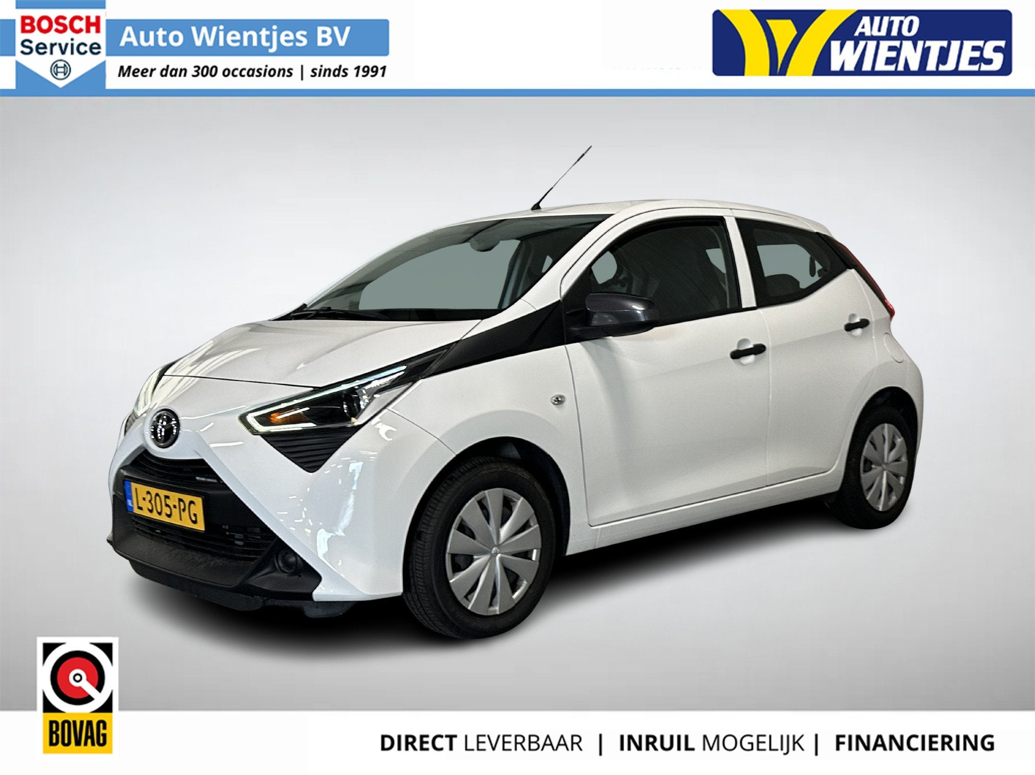 Toyota Aygo 1.0 VVT-i | X-fun 5-Drs | Airco, Gebruikt, Euro 6, 4 stoelen, Bedrijf