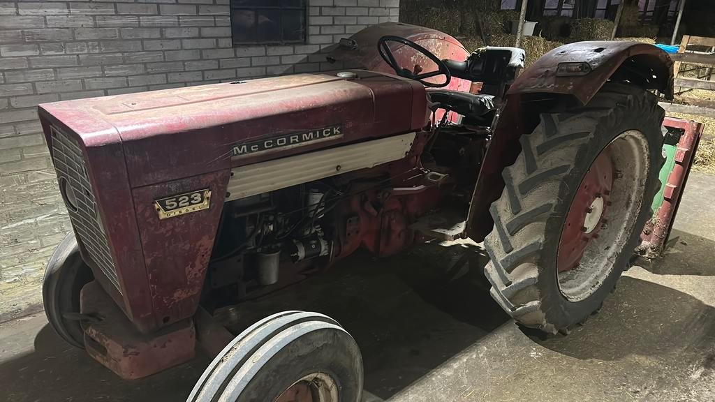 Mc Cormick 523, Ophalen, Weidebouw