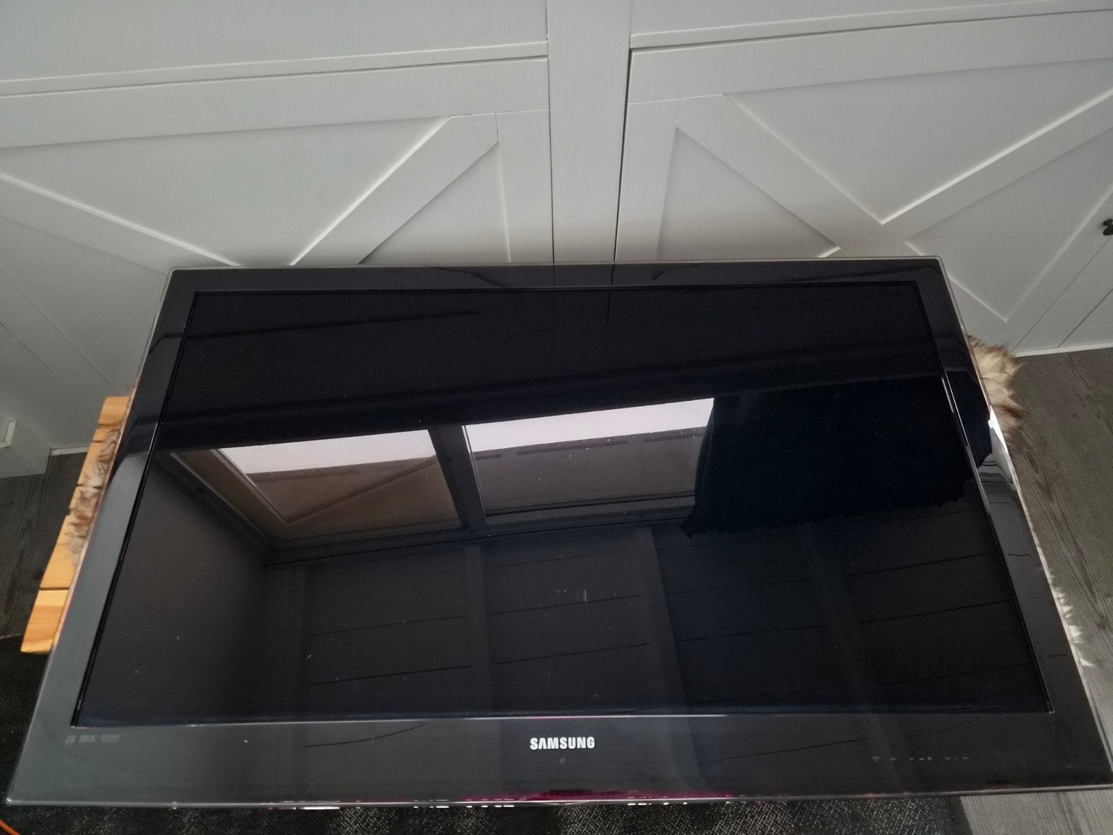 Samsung TV met afstandsbediening, Ophalen, Samsung, 100 cm of meer, Gebruikt