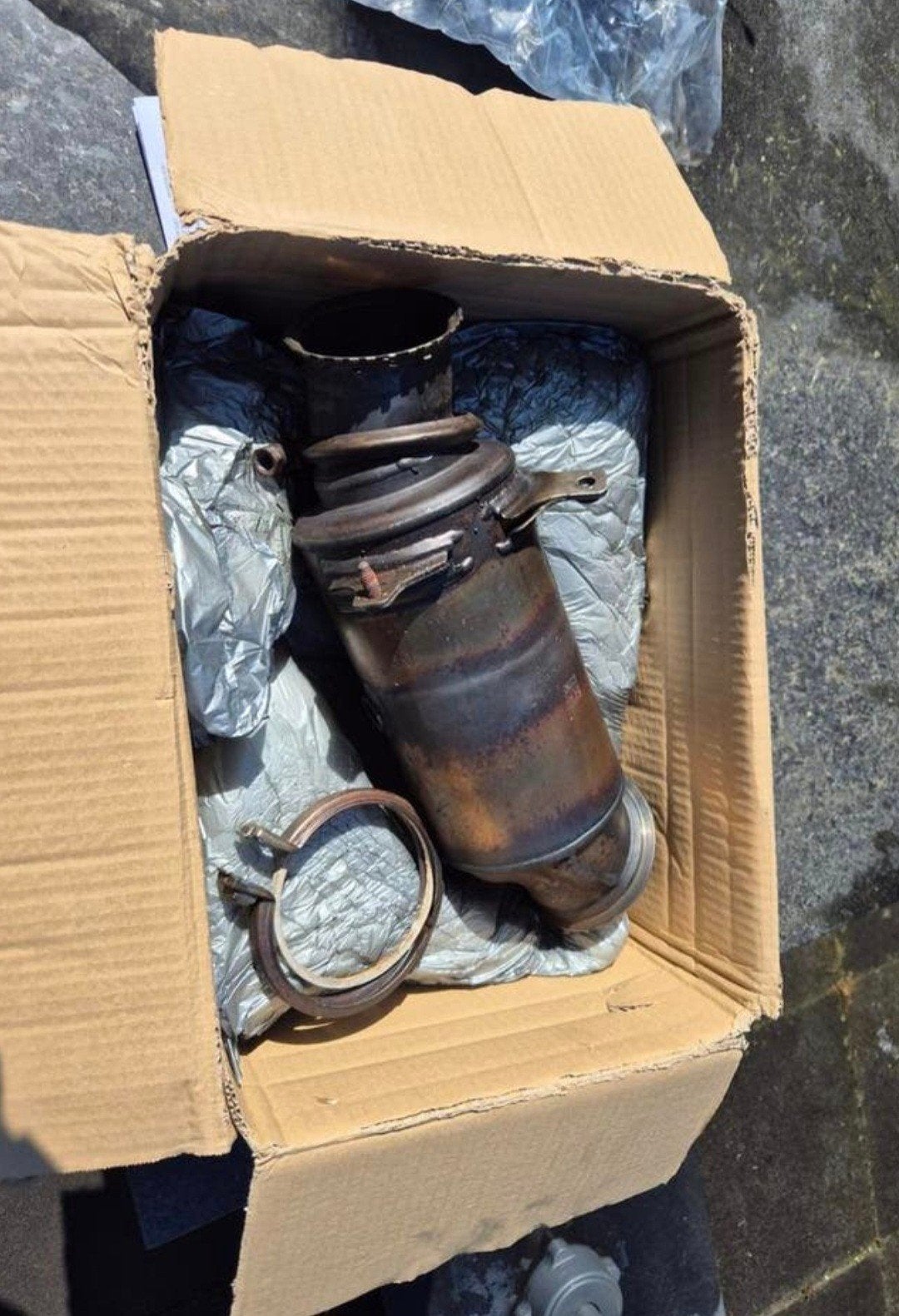 Originele downpipe BMW M2 F87 N55, Auto-onderdelen, Uitlaatsystemen, Ophalen of Verzenden, Gebruikt, BMW