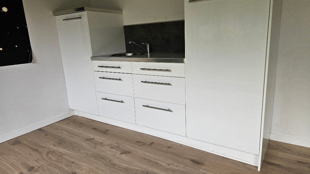 keukenblok met 2 hoge kasten, Ophalen, Zo goed als nieuw, 200 cm of meer, 50 tot 75 cm