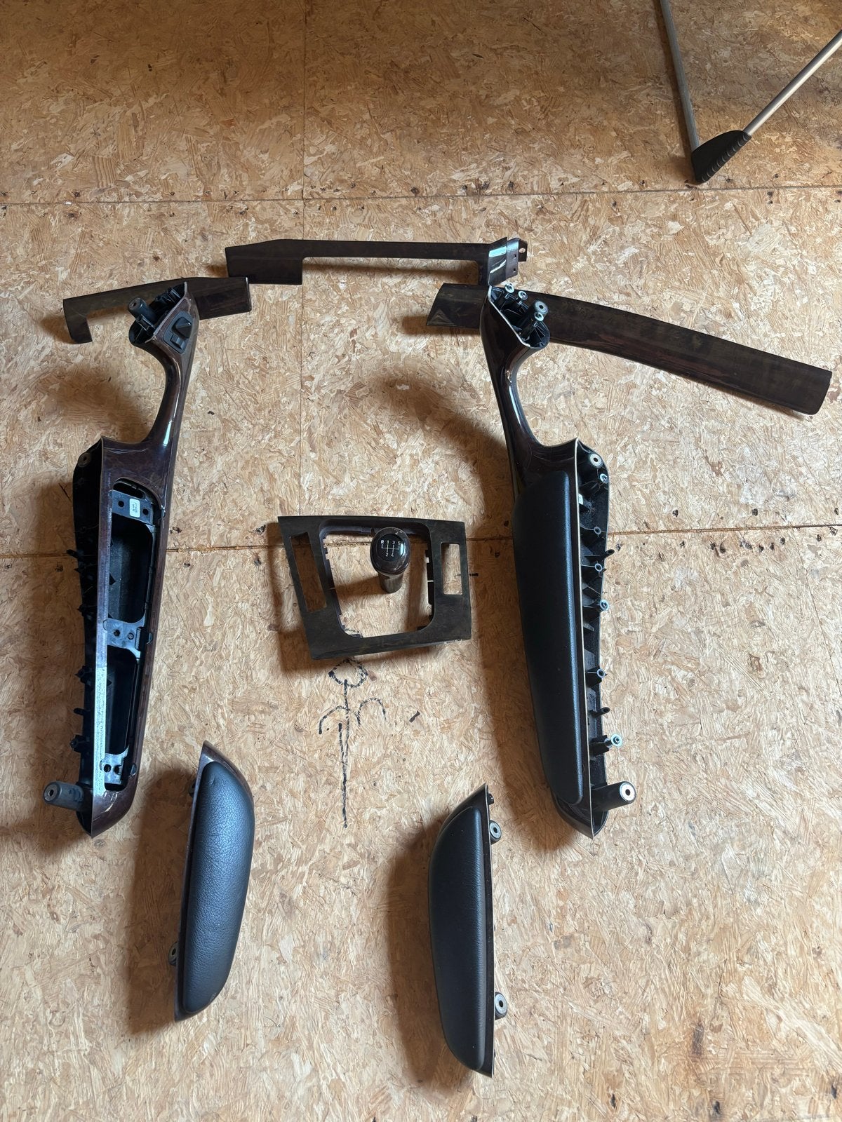 Houten interieurlijsten set voor BMW E46 Cabrio, Auto-onderdelen, Interieur en Bekleding, Ophalen of Verzenden, Gebruikt, BMW