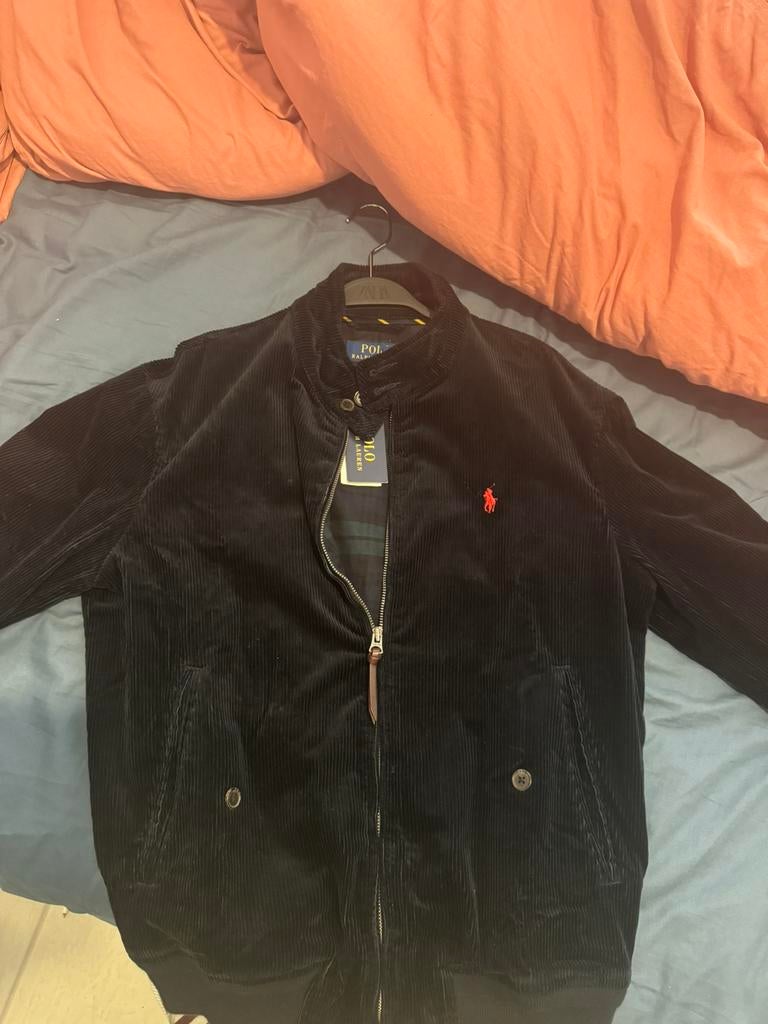Katoenen Conduroy Jacket - Polo Ralph Laurent, Ophalen of Verzenden, Nieuw, Maat 46 (S) of kleiner