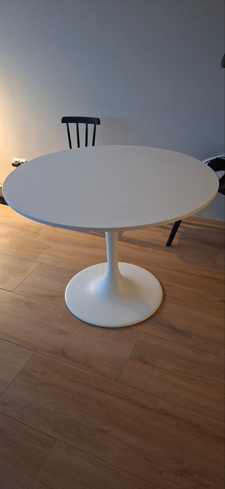 Witte ronde eettafel - Ikea Docksta, Ophalen, Overige materialen, Rond, Modern, minimalistisch