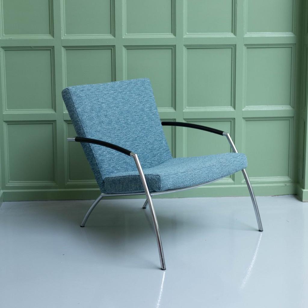 Harvink showmodel Lotus fauteuil, Nieuw, 75 tot 100 cm, Ophalen of Verzenden, Stof