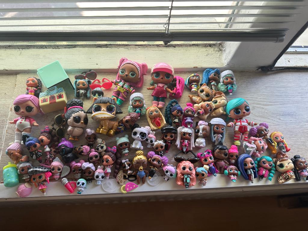 Bundel lol surprise figuren, Ophalen of Verzenden, Zo goed als nieuw, Overige typen