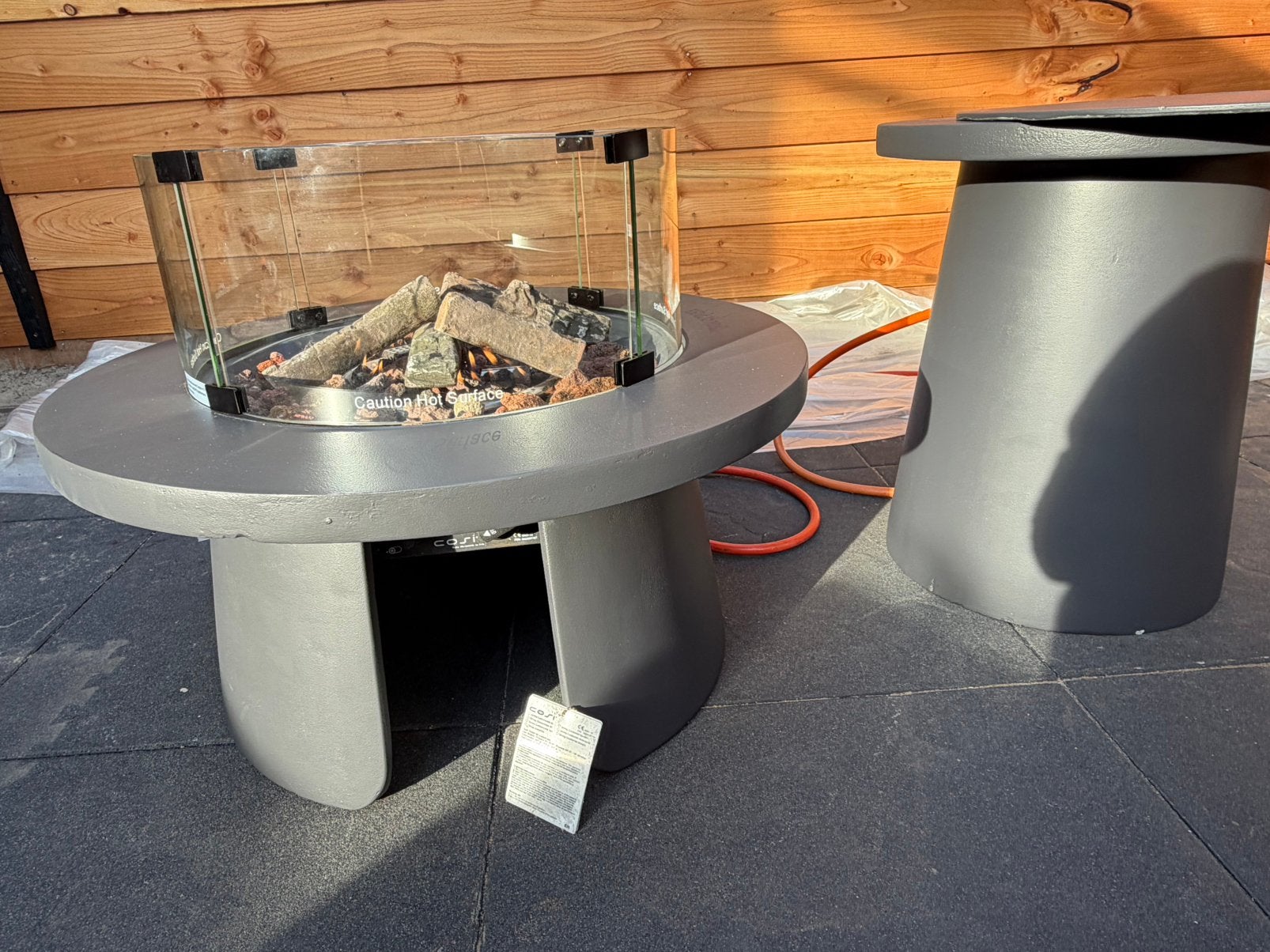 Cosiglobe gebruikte terraskachel Cosi fires, Tuin en Terras, Ophalen, Gebruikt, Waterbestendig, Vloer