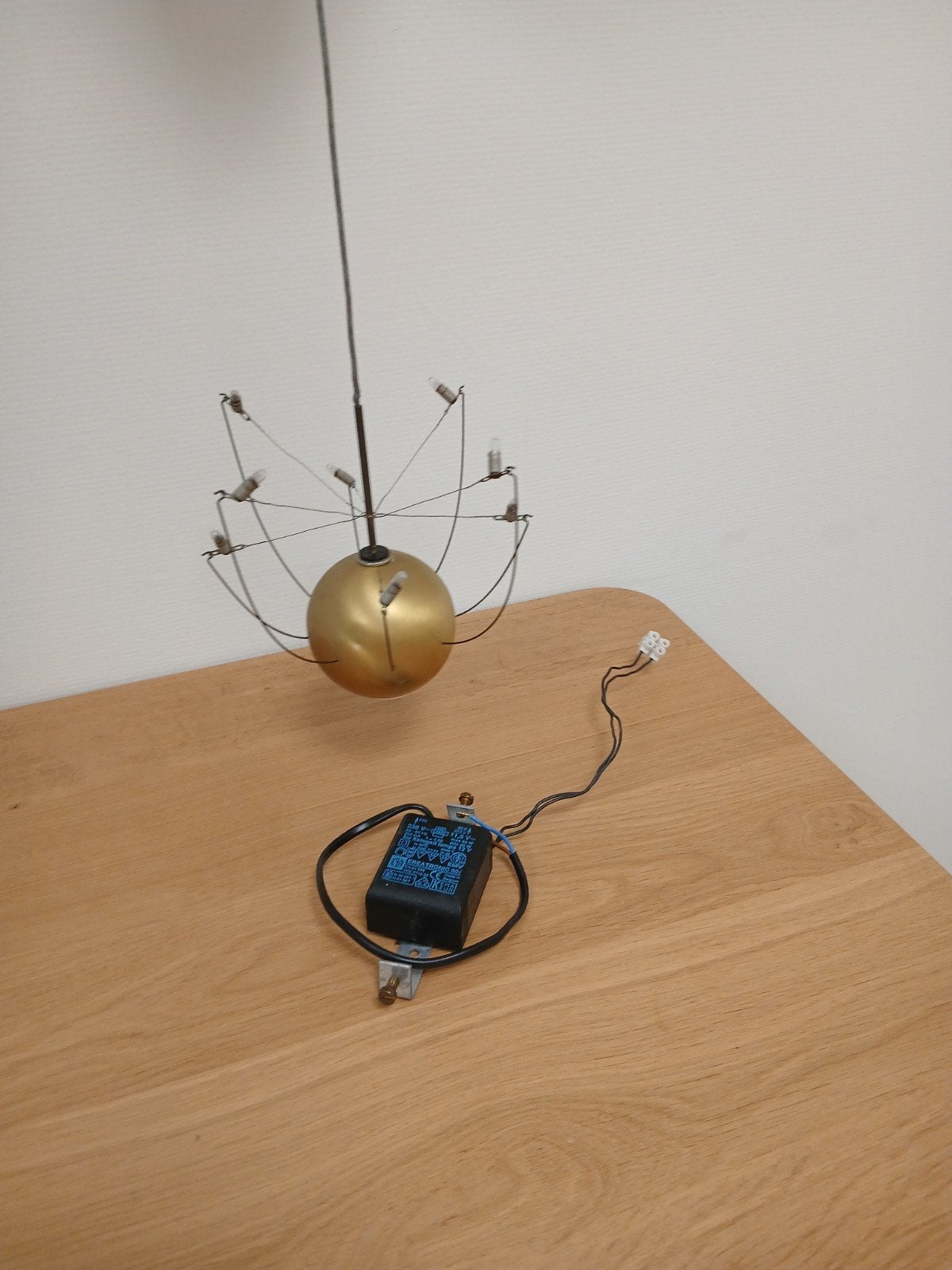 Zeer Exclusieve hanglamp quasar orkje, Ophalen of Verzenden, Metaal
