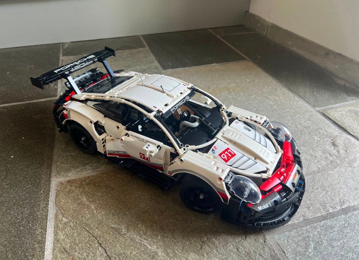 Lego Technic Porsche 911 RSR set (42096), Ophalen of Verzenden, Zo goed als nieuw
