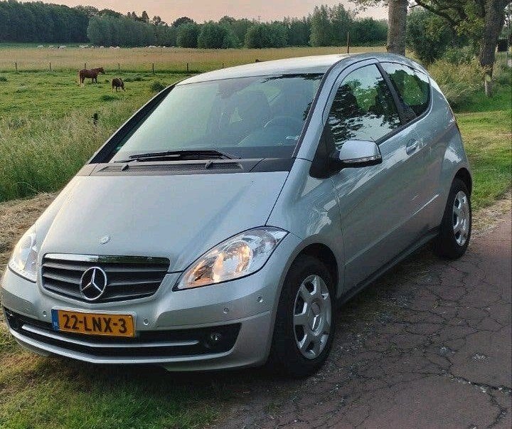 Mercedes Benz A-Klasse AUTOMAAT A160 2010  Nw.APK -107500 km, Zwart, 49 €/maand, Origineel Nederlands, 595 kg