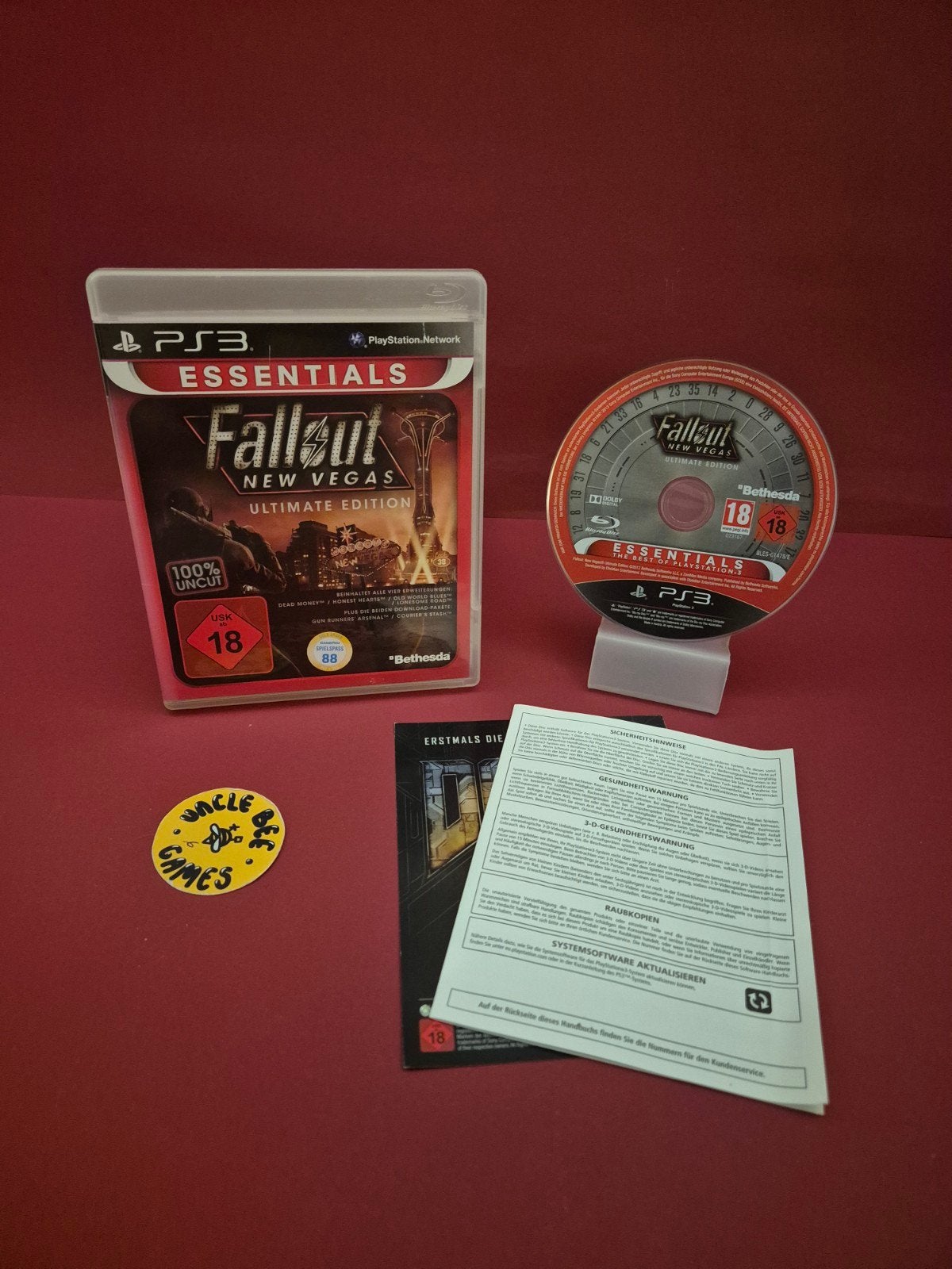 Fallout New Vegas Ultimate Edition, Vanaf 18 jaar, 1 speler, 1370 Piccard Dr #120, Rockville, MD 20850, Verenigde Staten, Zo goed als nieuw