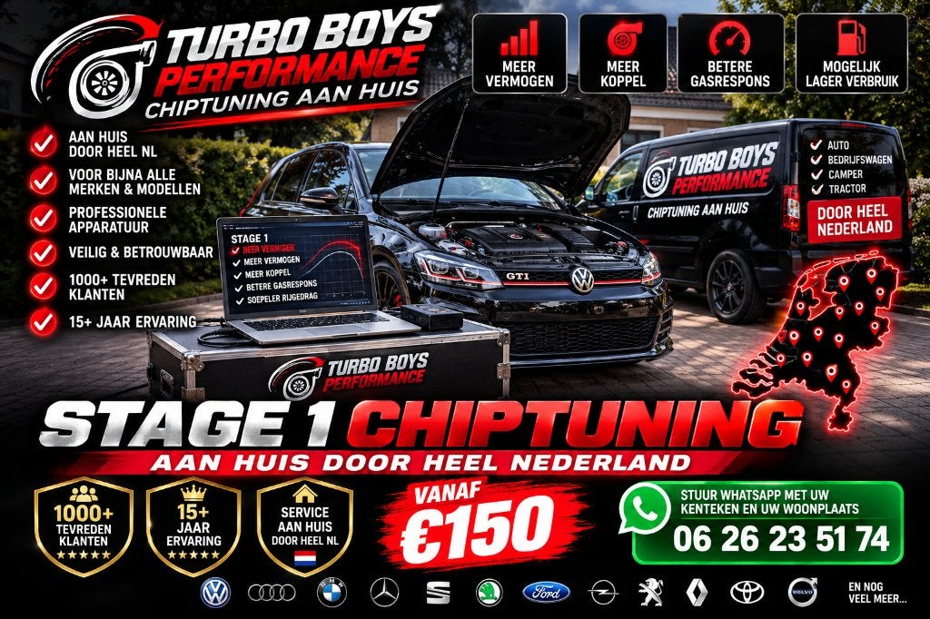Stage 1 Chiptuning Aan Huis | Heel Nederland | Vanaf €150, Ophalen of Verzenden