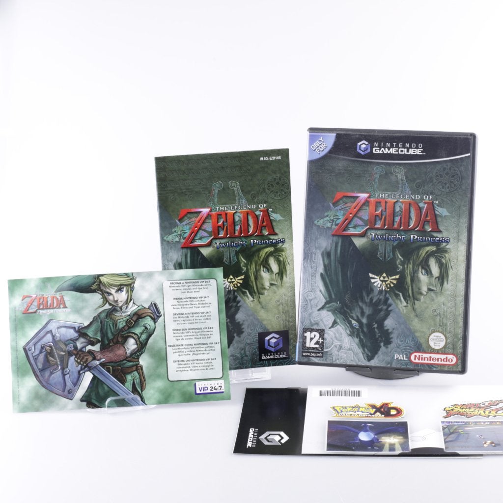 Nintendo Gamecub: The legend of zelda twilight princess, Spelcomputers en Games, Games | Nintendo GameCube, Nintendo, Gebruikt