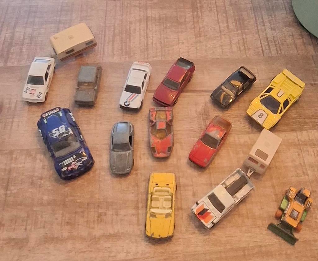 Partij miniatuur auto's jaren '70 - '80, Ophalen of Verzenden, Gebruikt, Auto, Overige merken