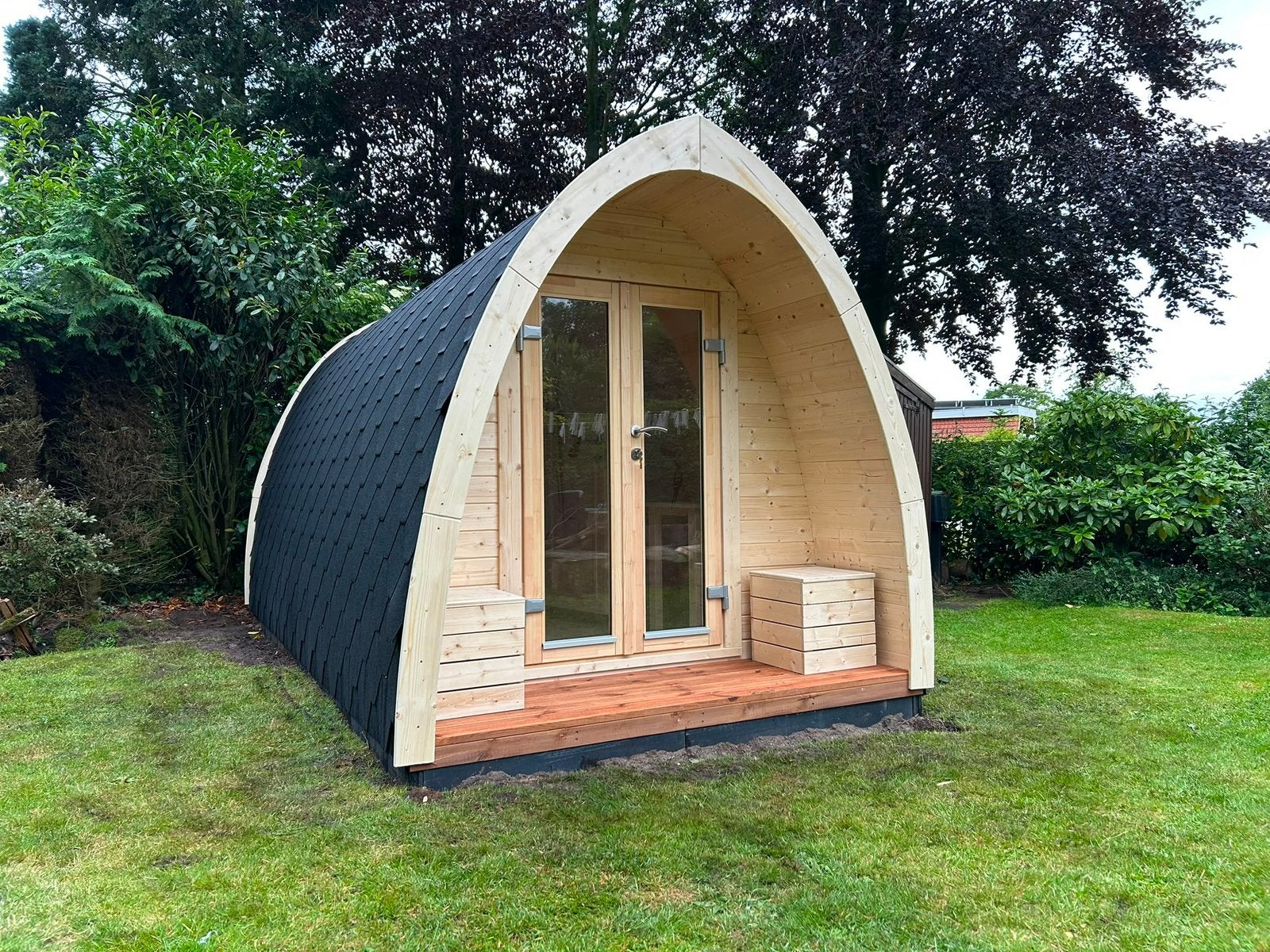Camping POD 480cm / Trekkershut / Kampeer POD, Tuin en Terras, Tuinhuizen, Ophalen, 200 tot 400 cm, 250 tot 500 cm, Overige typen