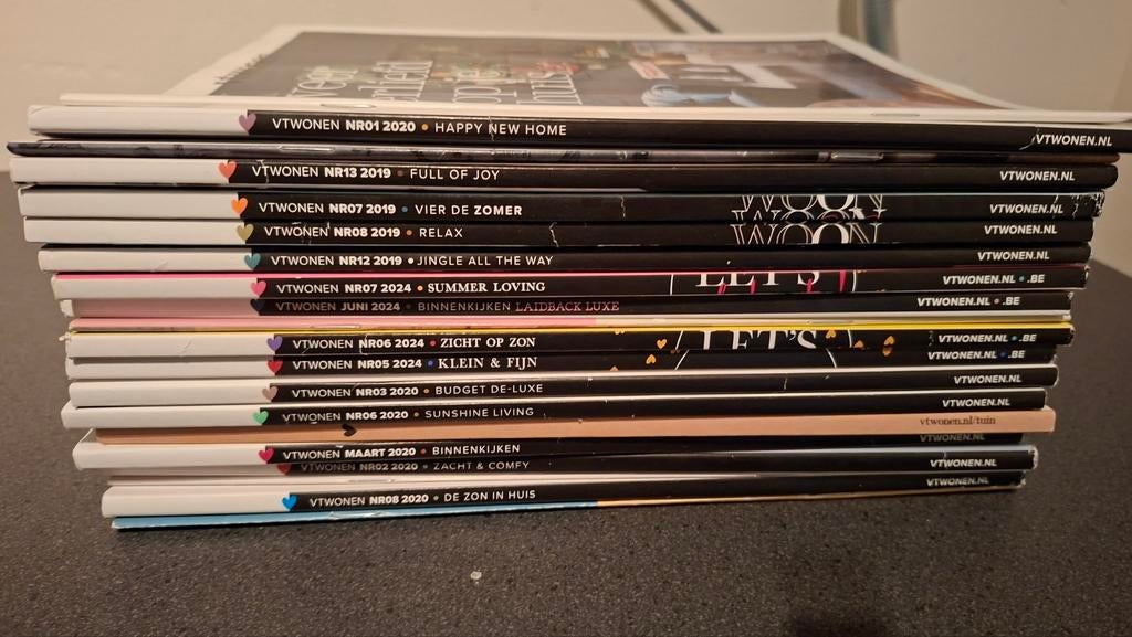 VT wonen, Boeken, Tijdschriften en Kranten, Ophalen, Zo goed als nieuw, Overige typen