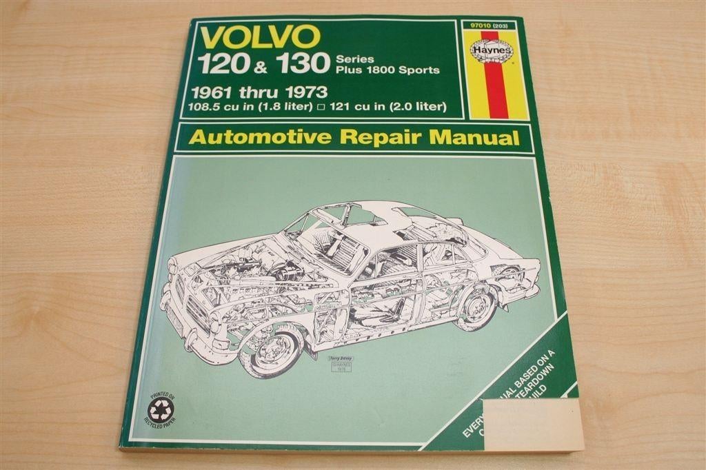 Haynes Werkplaatshandboek Volvo 120 & 130 [1961-1973], Ophalen of Verzenden