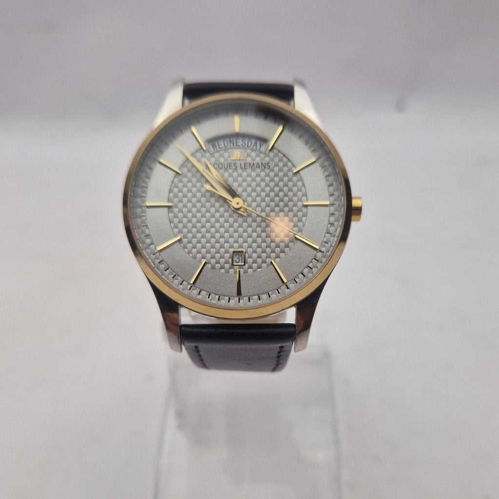 Jacques Lemans Horloge | Nu voor maar € 79,99, Ophalen of Verzenden, Zo goed als nieuw, Zwart, Android