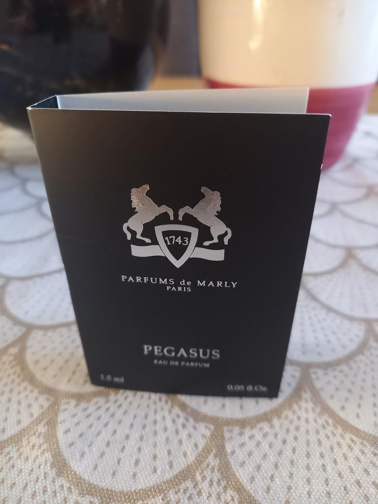 Proefje  Pegasus Parfums de Marly, Sieraden, Tassen en Uiterlijk, Uiterlijk | Parfum, Ophalen of Verzenden, Nieuw