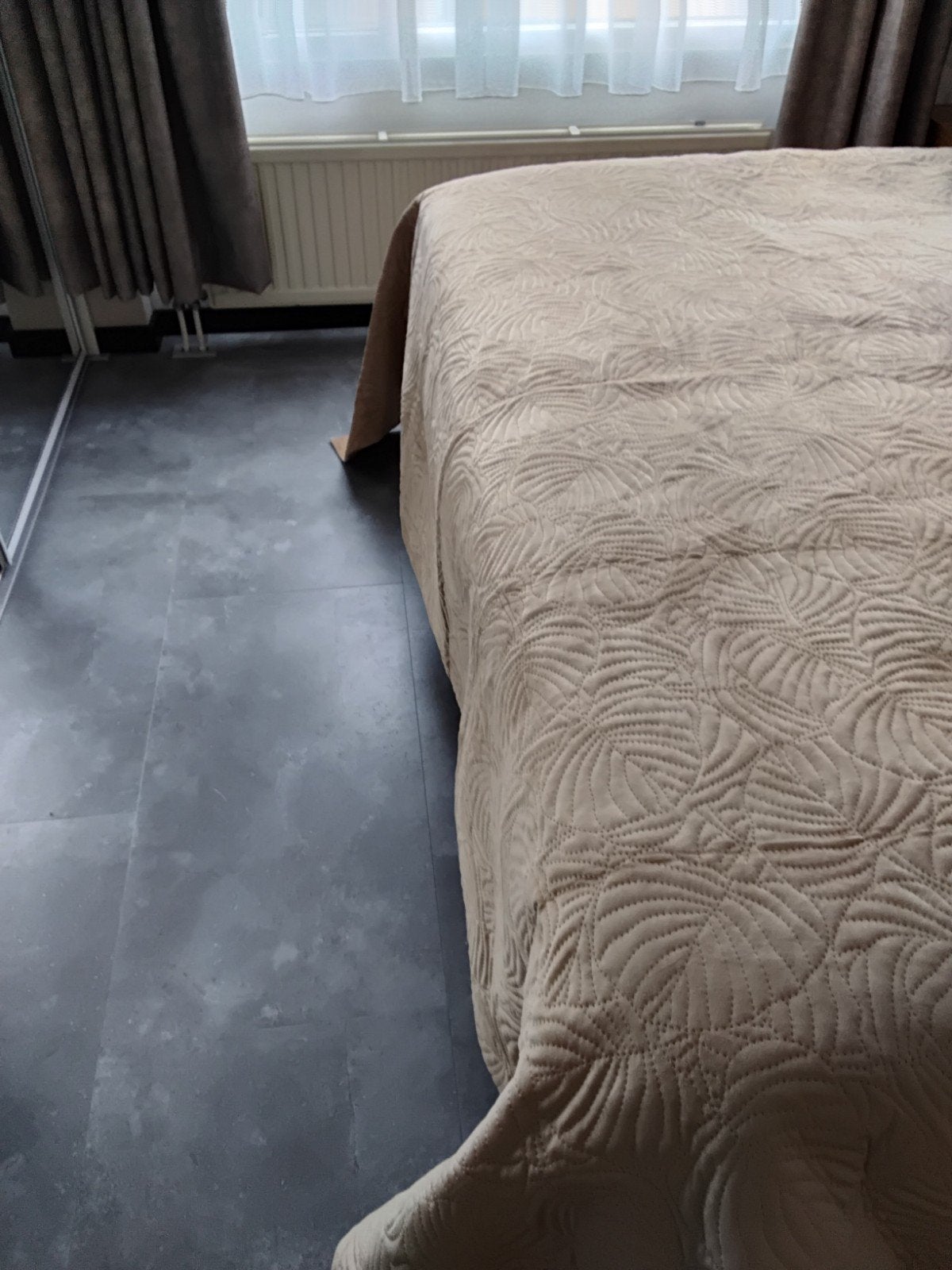 Sprei met voering, 240 x 260 cm, Ophalen