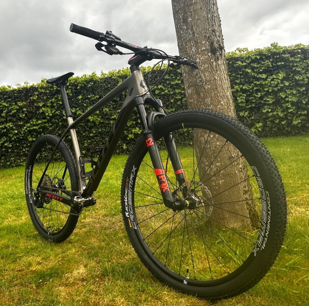 Scott Scale 910 Carbon MTB – XL, Hardtail, 49 tot 53 cm, Zo goed als nieuw, Schijfrem