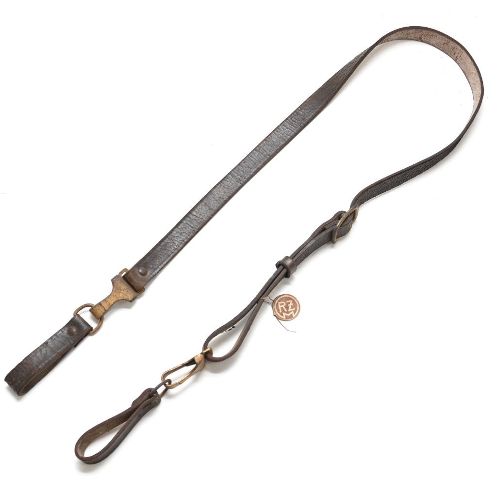 RZM-gemarkeerde bruine schouderriem, Verzamelen, Militaria | Tweede Wereldoorlog, Verzenden, Landmacht, Duitsland, Kleding of Schoenen