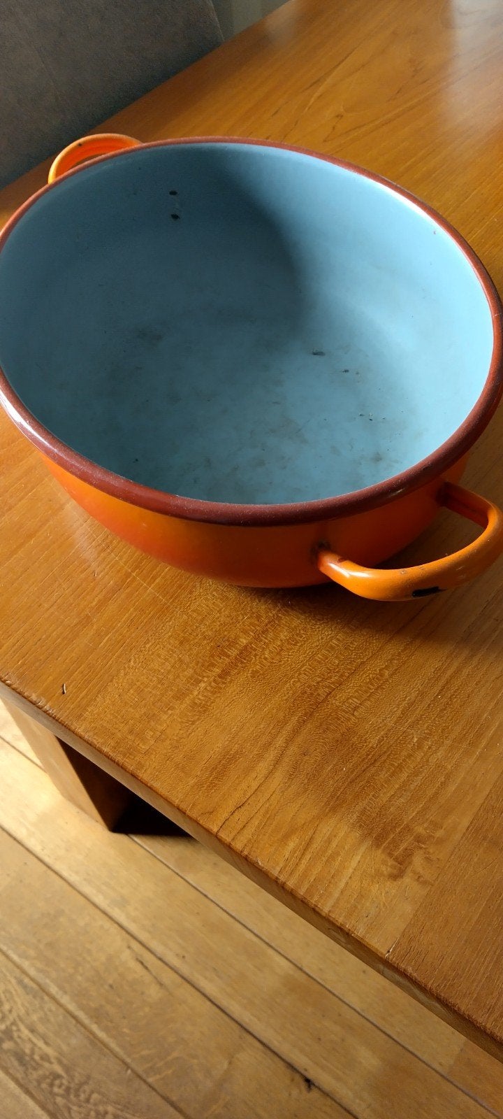 rood oranje schaal, Ophalen of Verzenden