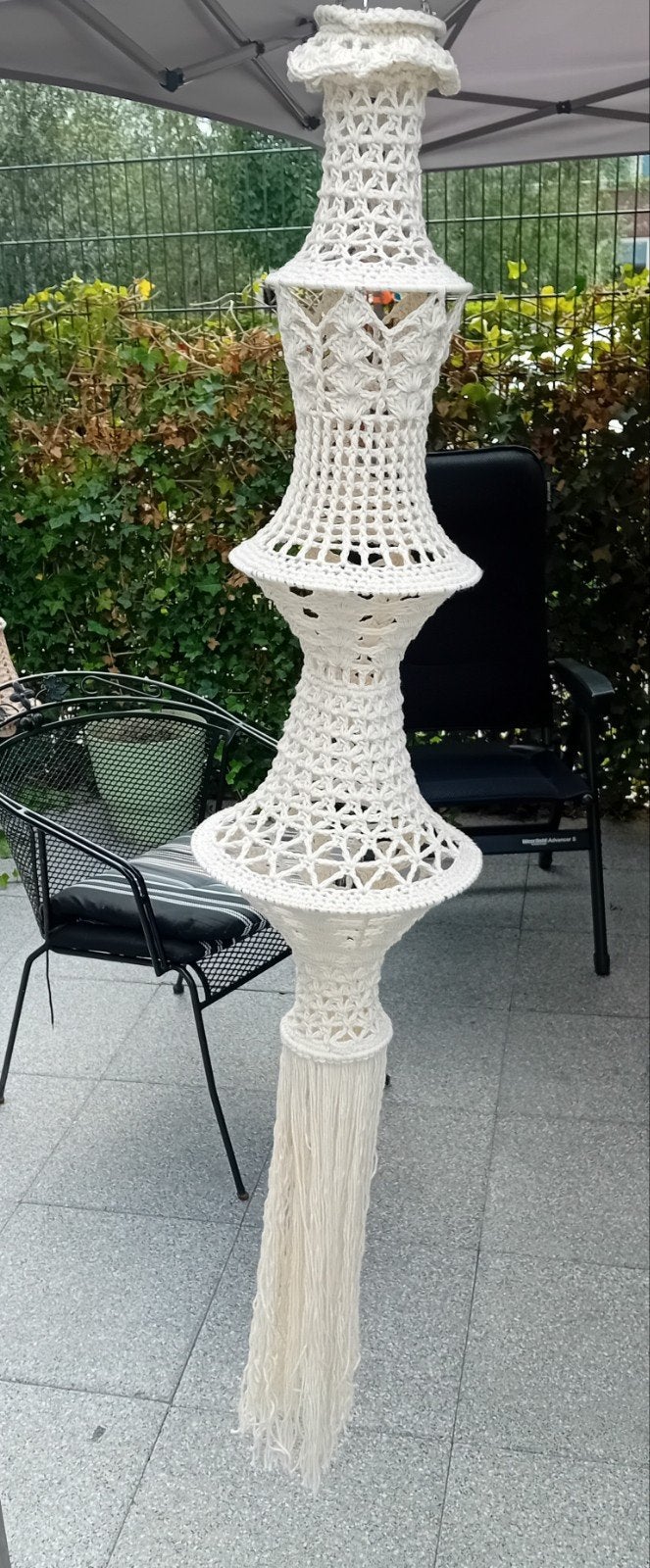 nieuwe hippe IBIZA / BOHEMIAN lamp  lengte 160 cm, Ophalen of Verzenden, Nieuw, Overige materialen, IBIZA  / BOHEMIAN
