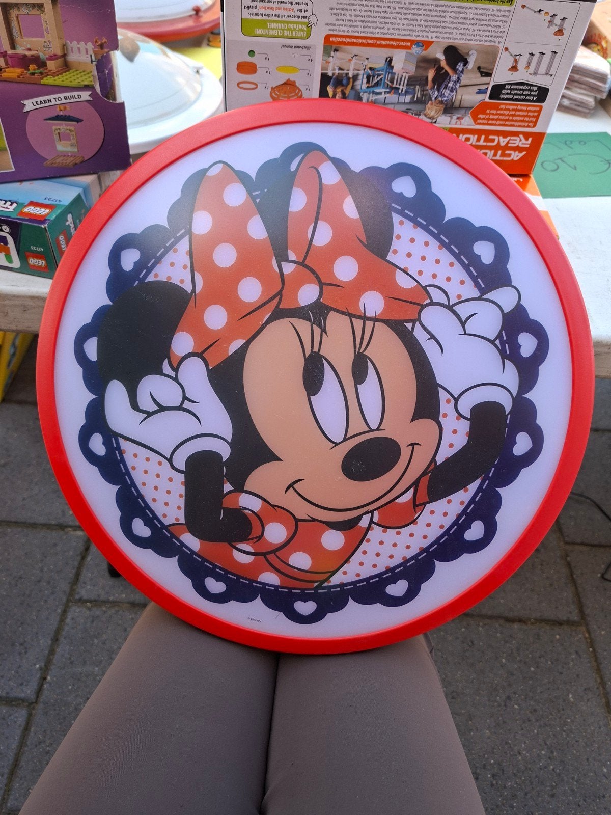 Disney Minnie Mouse LED Plafondlamp - Philips, Gebruikt, Kunststof, Philips, Meerkleurig