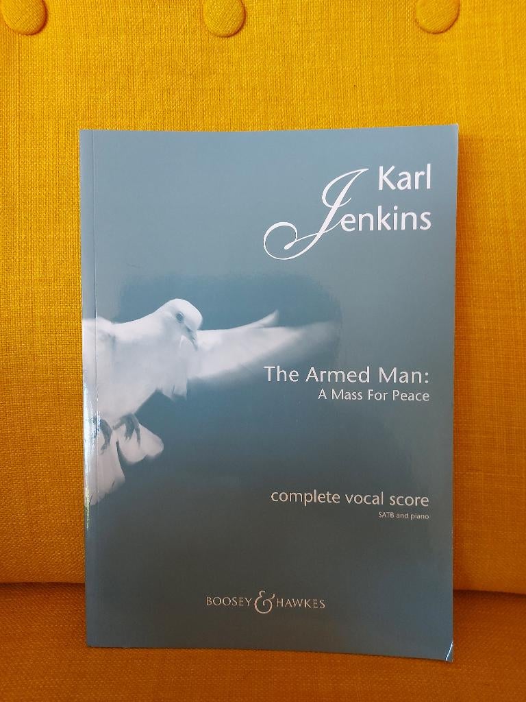 The Armed Man: A Mass For Peace. Karl Jenkins., Boeken, Muziek, Zo goed als nieuw, Overige onderwerpen, Ophalen of Verzenden