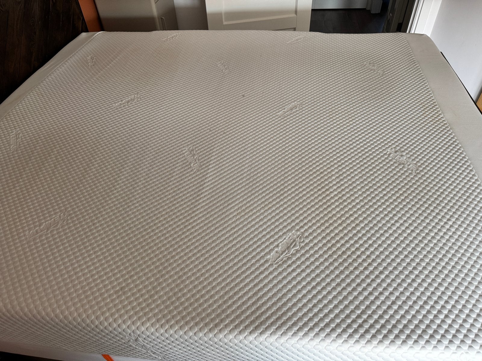 Tempur matras 180x210 - gebruikt, Ophalen, Gebruikt, 210 cm, Tweepersoons